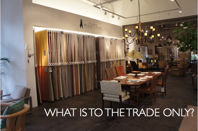 what is to the trade only? photo: CK