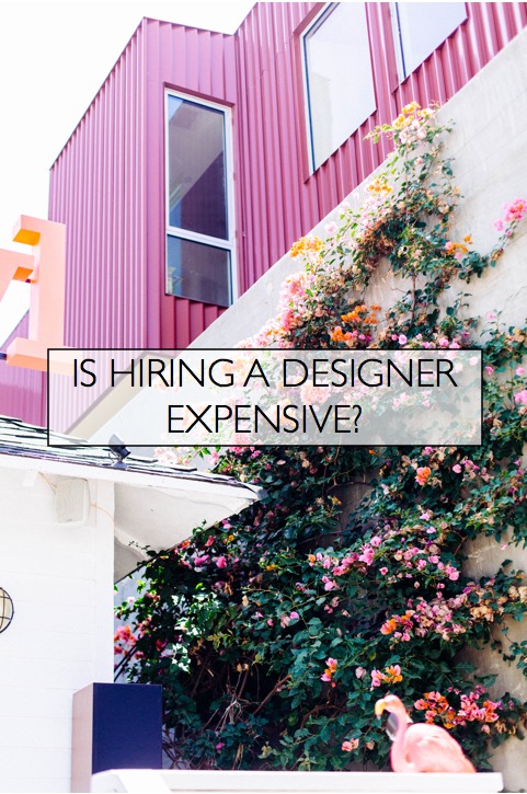 is hiring a designer expensive? photo credit: dttsp