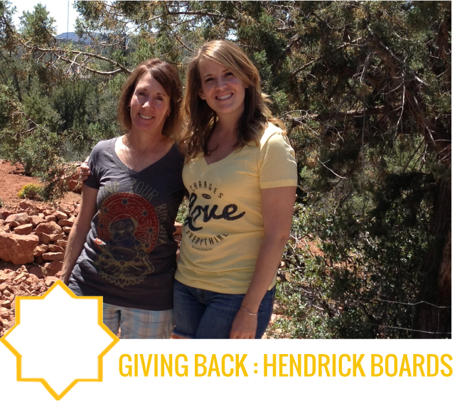 giving back hendrick boards