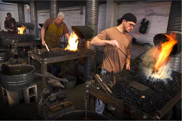 American College of Building Arts _ Forging