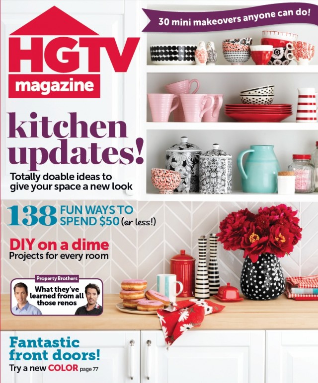 HGTV magazine Sept 2013