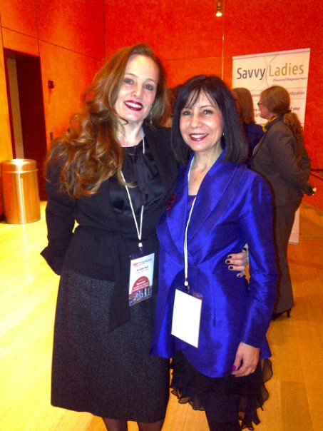 Event Planner Annette Naif with Diane DiResta at TEDxTimesSquare