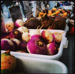 Unconventional Grows’ Produce at NYC Greenmarket, Union Square. photo credit Emily Grace Finnell