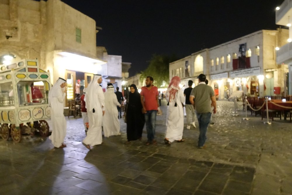  Party time in the souq. 