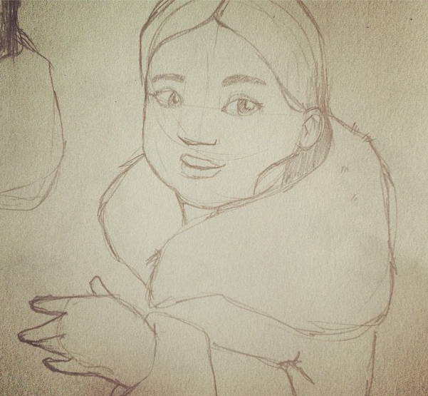 sketch girl 