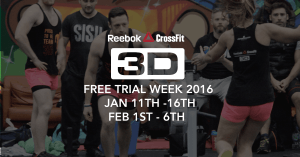Free Trial Week 2016 jan / feb