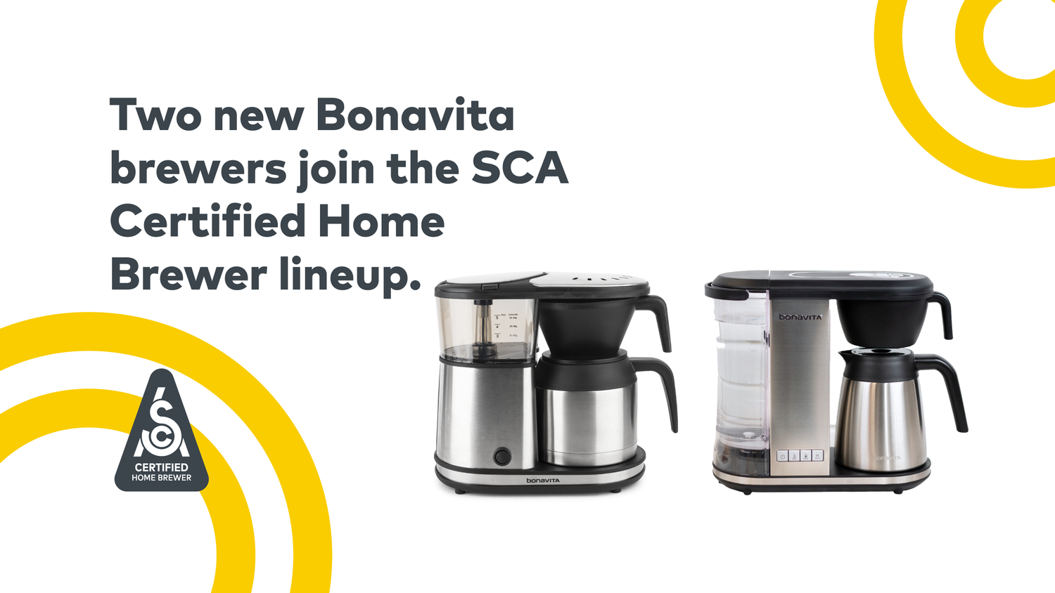 Bona Vita 8-Cup Drip Coffee Brewer One-Touch with Thermal Carafe