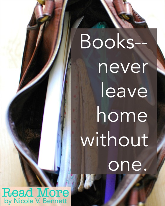 books-- never leave home without one