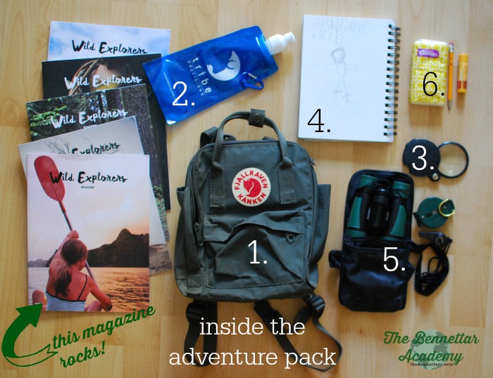 elements of an adventure pack