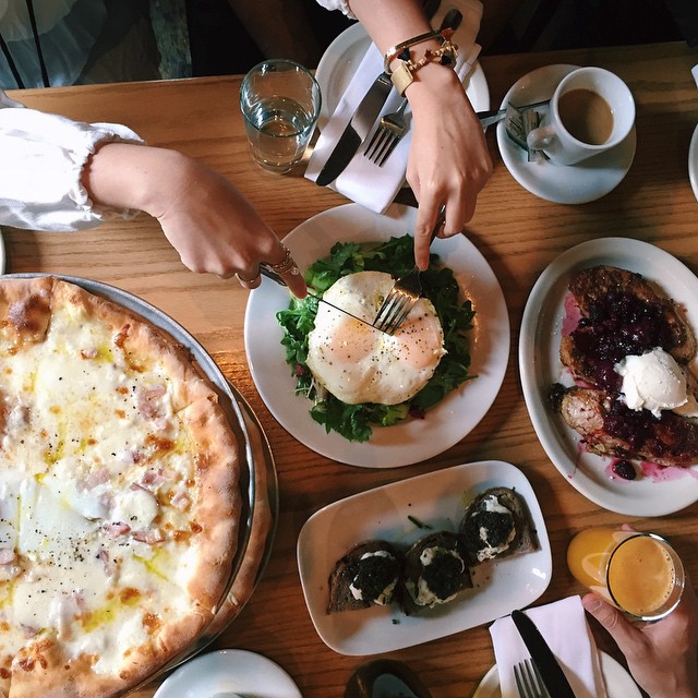 Breakfast in SF Instagram