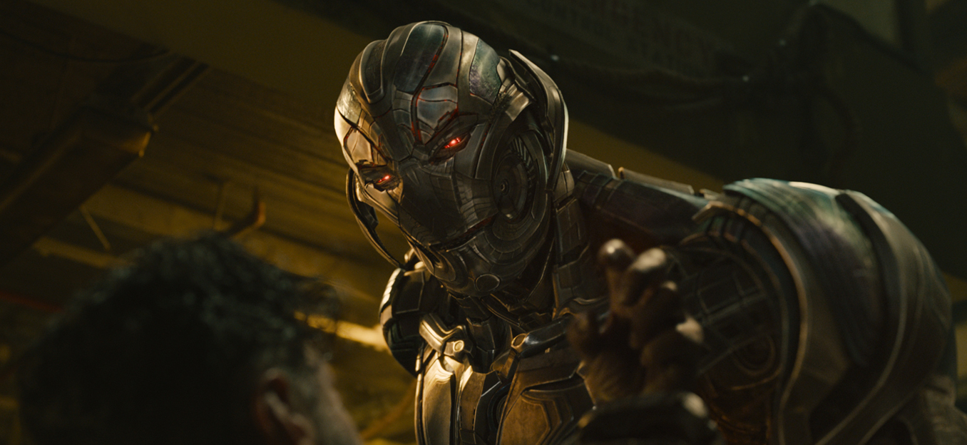 The villainous Ultron (voiced by James Spader) from 'Avengers: Age of Ultron'