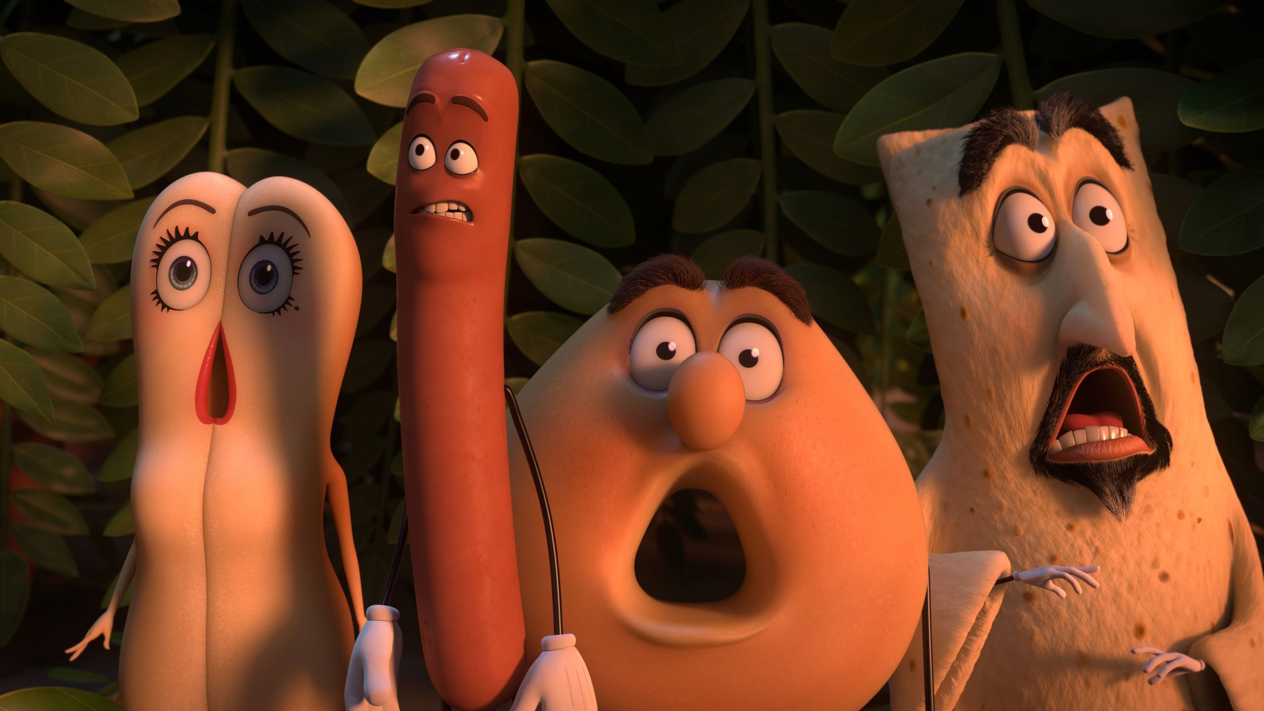 'Sausage Party', featuring the voices of Seth Rogen, Kristen Wiig and many more.
