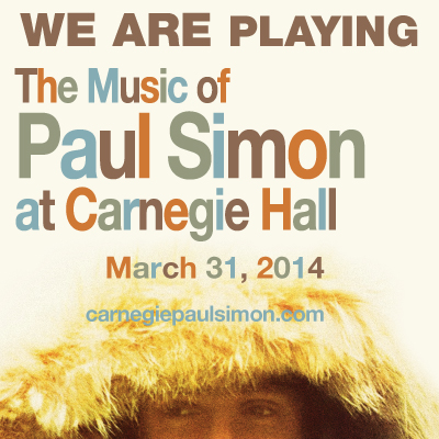 The Music of Paul Simon at Carnegie Hall