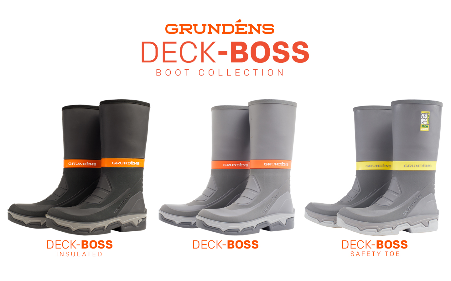 BOOTS TO THE DECK-BOSS COLLECTION 