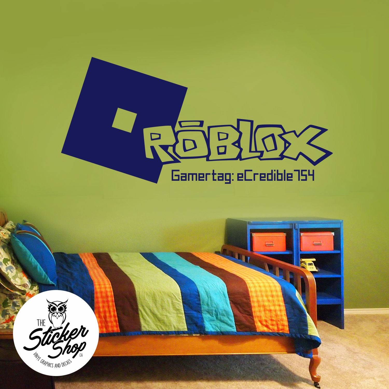 Roblox Decal Custom Gamertag The Sticker Shop