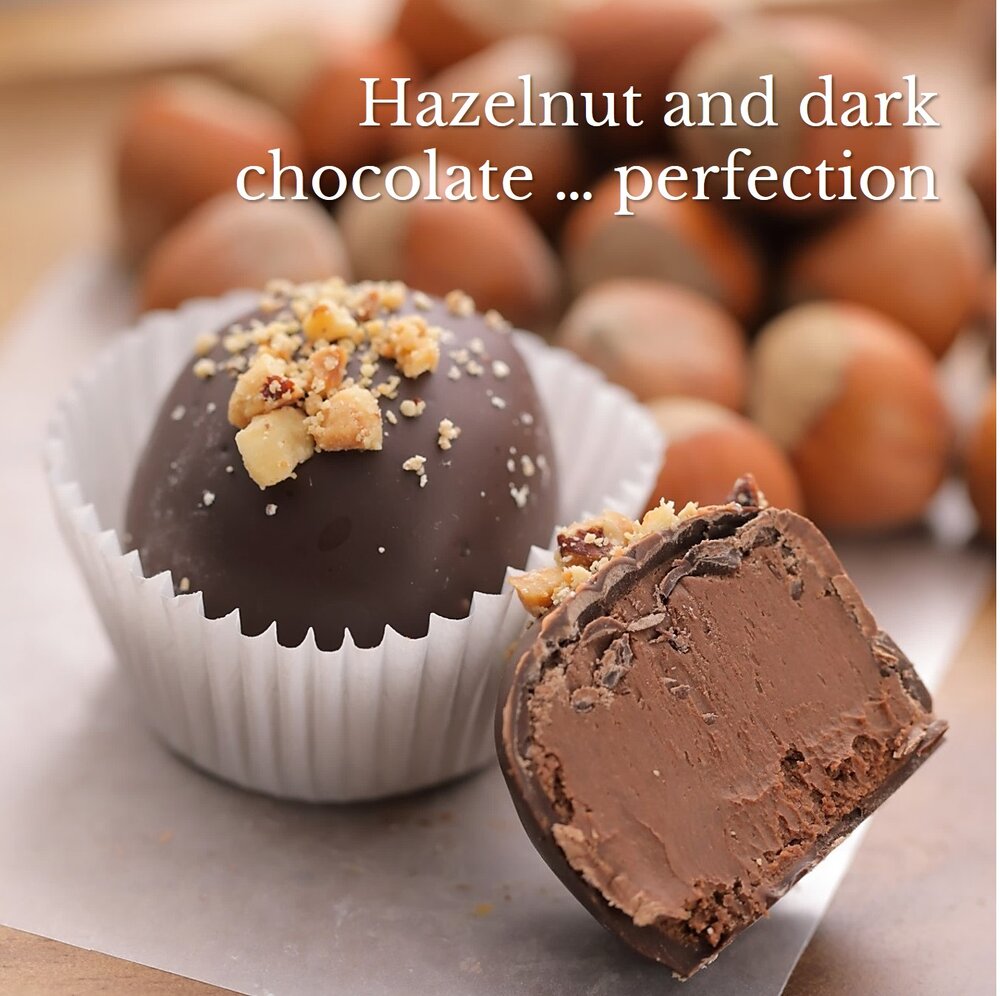 Hazelnut Chocolate Truffles Royale — Artisan Chocolate from the Brigittine  Monks