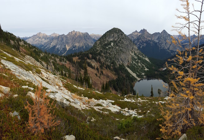 Maple Loop Pass with Lake