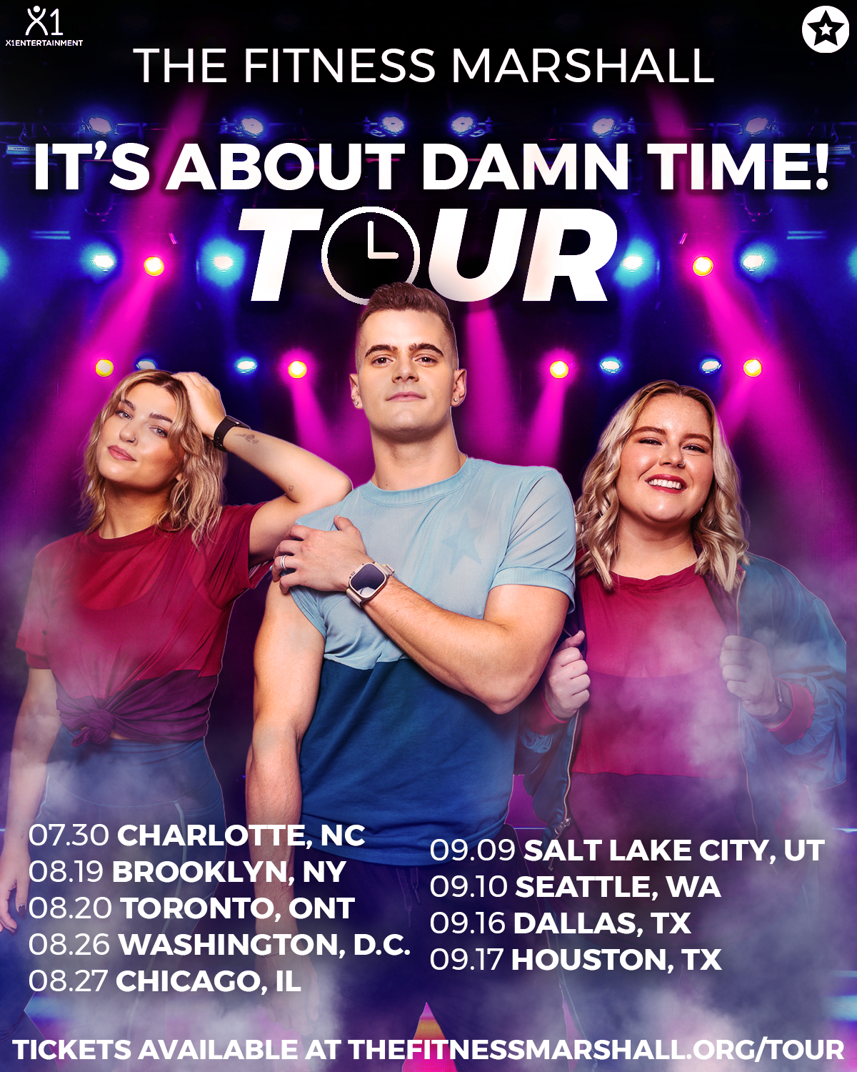 ITS ABOUT DAMN TIME TOUR!! — The Fitness Marshall