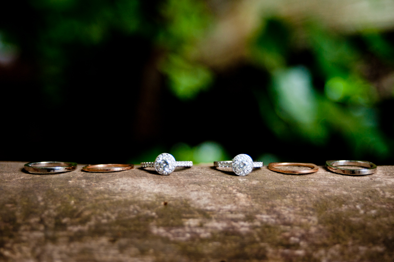 Wedding rings in Stern Grove