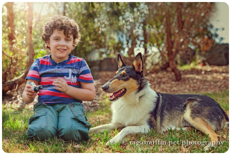 Child and Dog Photography Melbourne