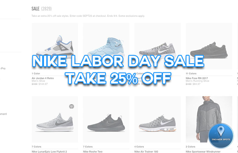 labor day sneaker sales 2019