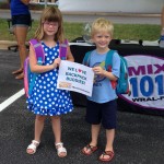 Kids at MIX drive for BackPack Buddies