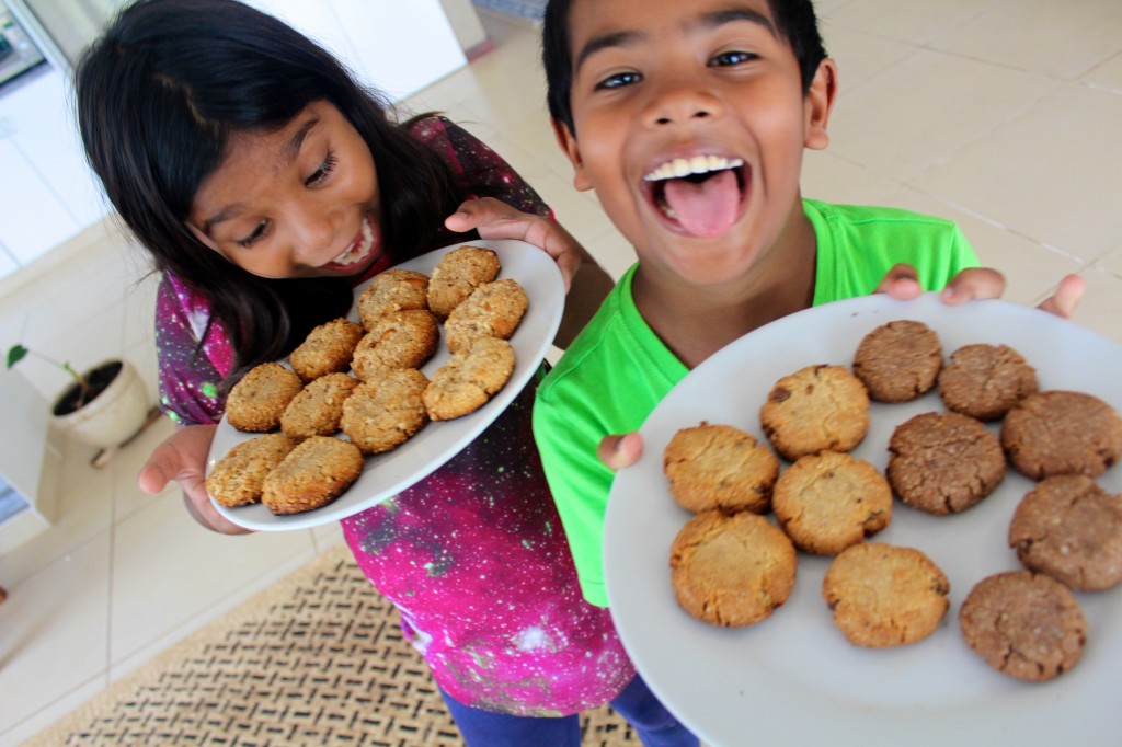 Kids and cookies