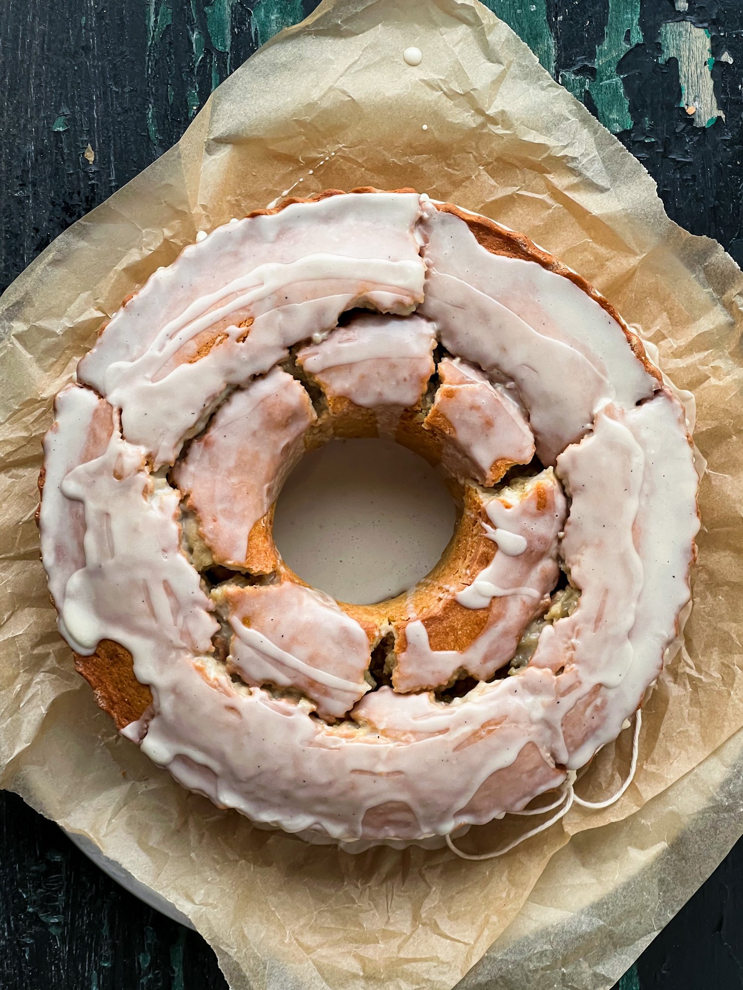 Glazed Buttermilk Donut Cake Recipe