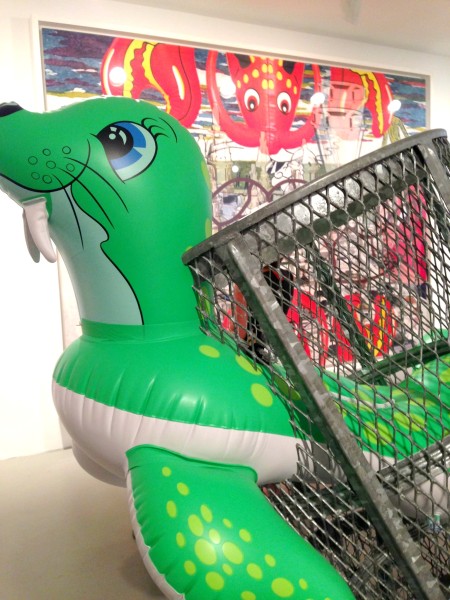 Jeff Koons inflatable
