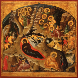 Nativity Cosmic Icon