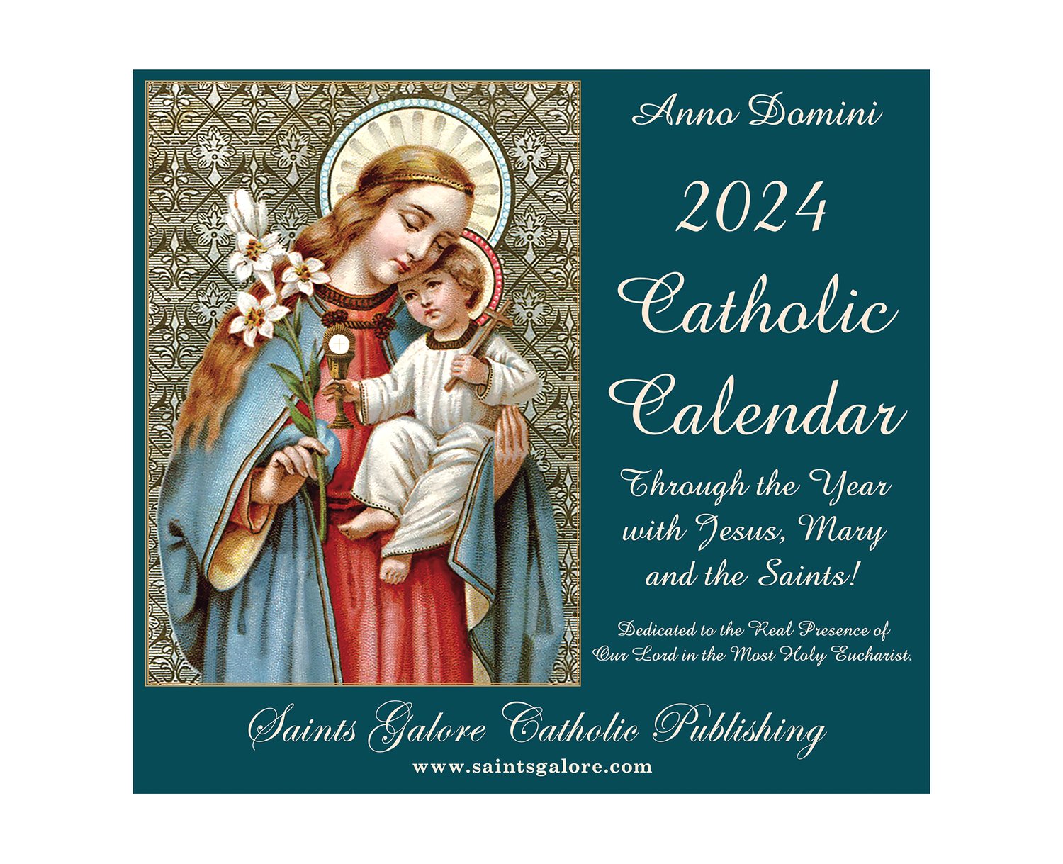 2023-catholic-calendar-saints-galore-catholic-publishing