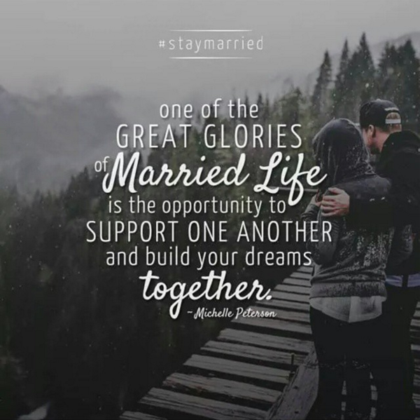 Support one another and build your dreams together | #StayMarried | The Loveumentary