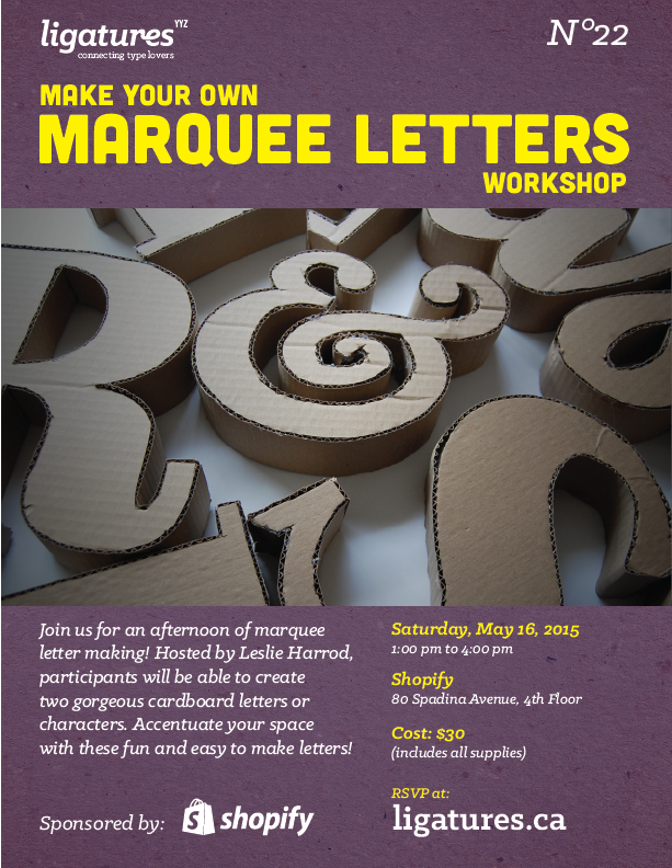 Marquee Workshop - Poster2