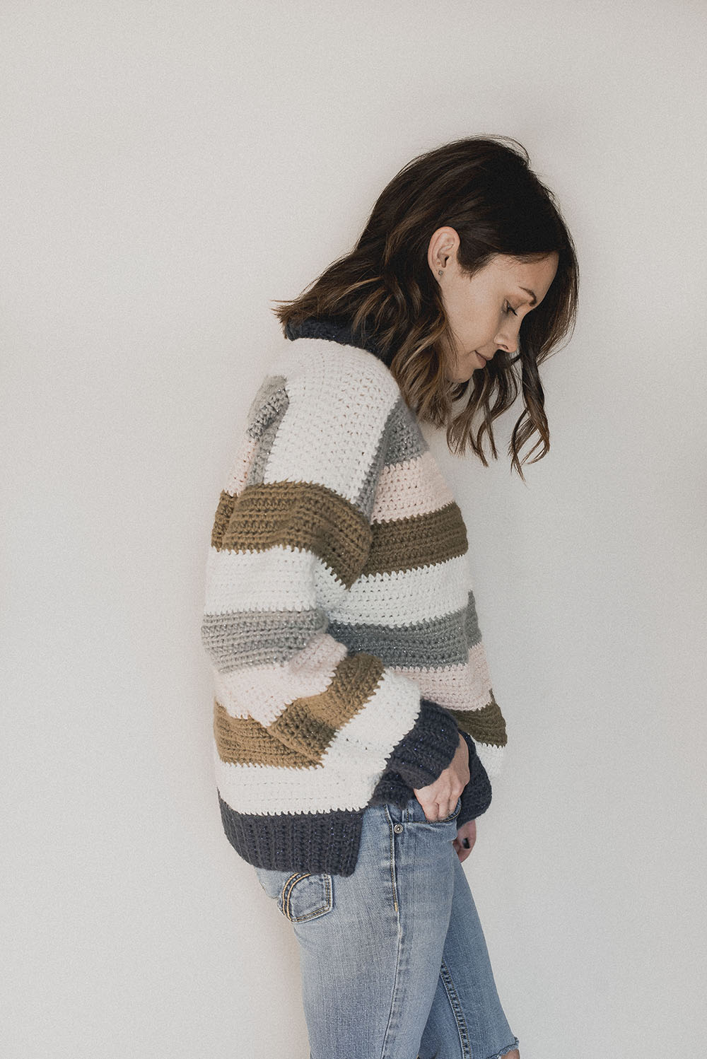 kun Konklusion konsensus Free Crochet Pattern - Retro Stripes Sweater — Megmade with Love