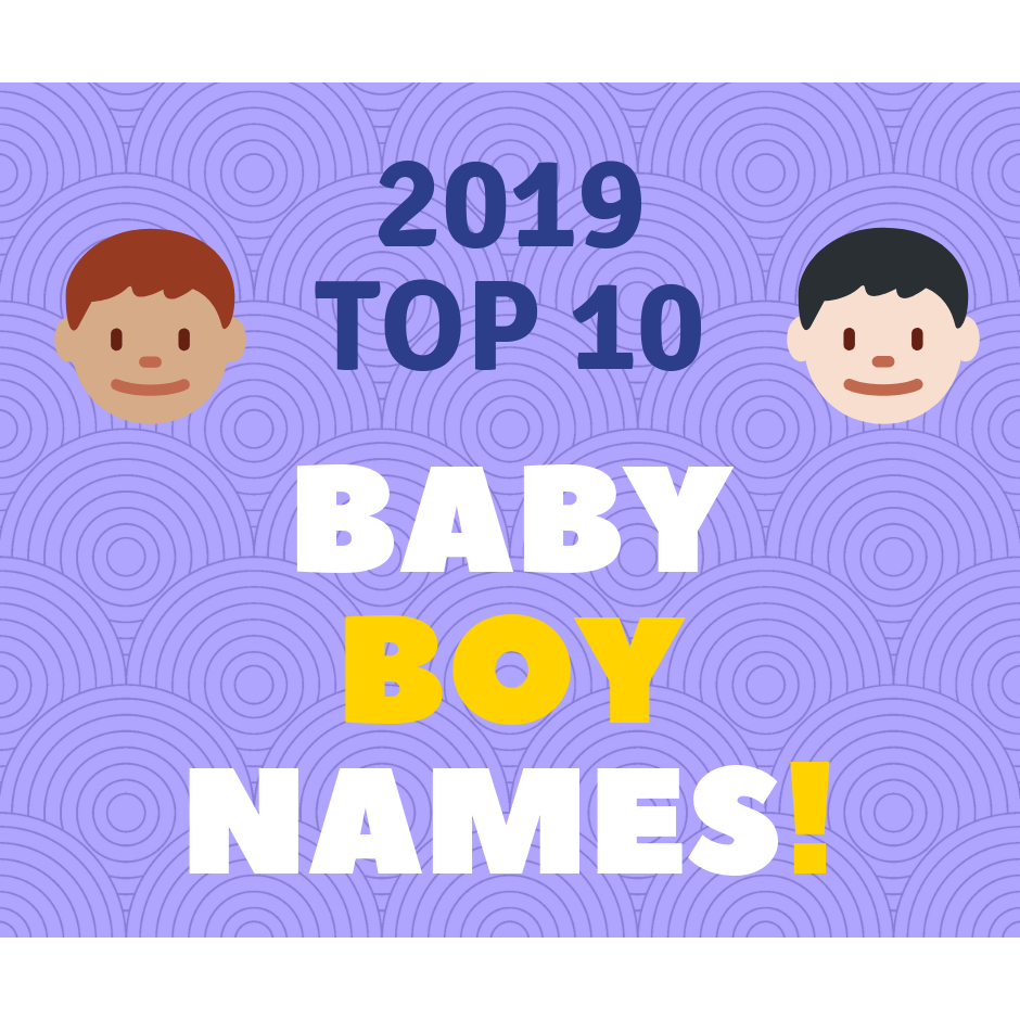 Baby Boy Names Top 10 For 2019