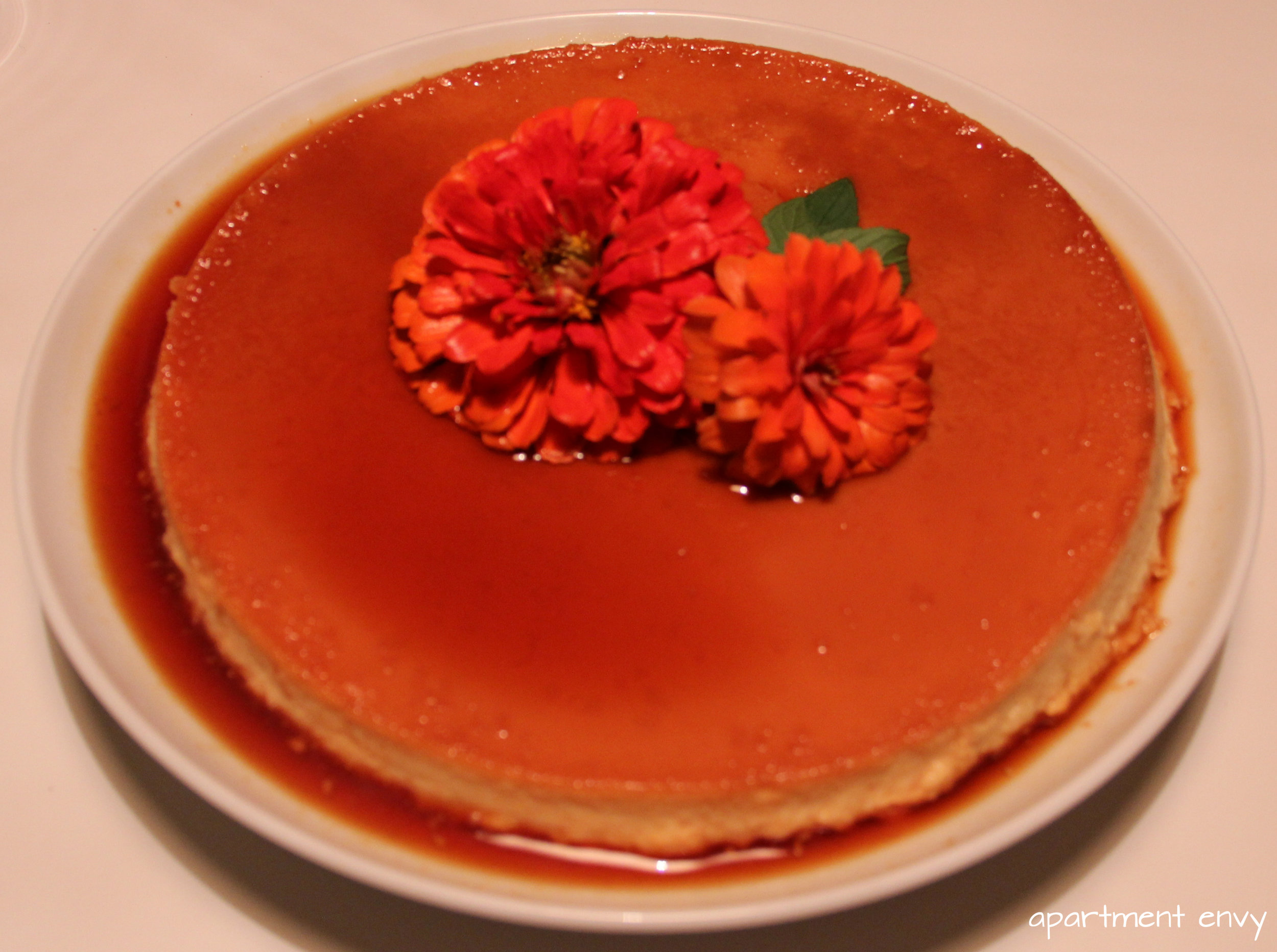 mexican theme themed dinner party girls night flan