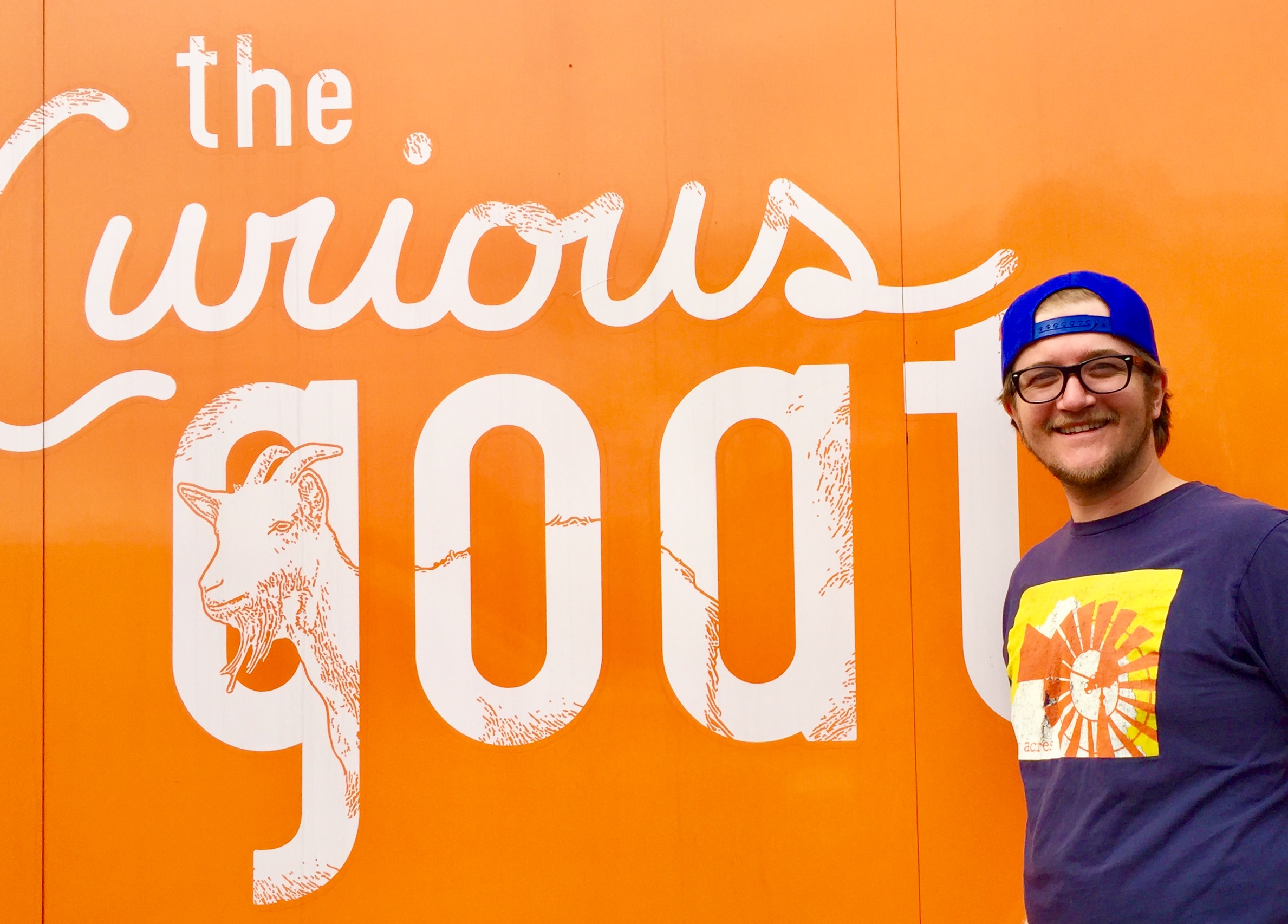 Chef/Owner Ian Gray with The Curious Goat