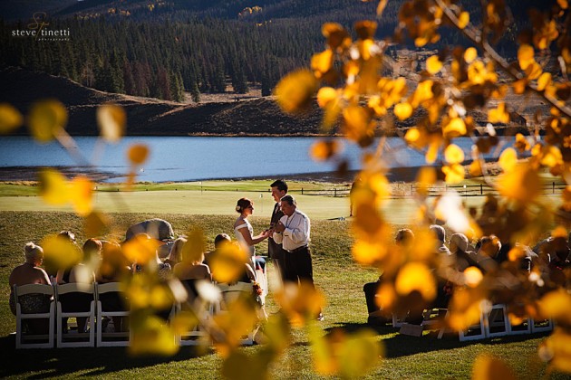 Krissy + Scott // Keystone Ranch and Golf Course, Keystone Colorado  |  photo[stevetinettiphoto.com]  Keystone wedding photography