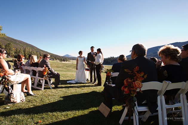 Krissy + Scott // Keystone Ranch and Golf Course, Keystone Colorado | photo[stevetinettiphoto.com] Keystone wedding photography