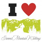 I Heart Summit Mountain Weddings Badge