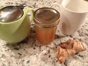 Ginger Root Tea with Local Raw Honey