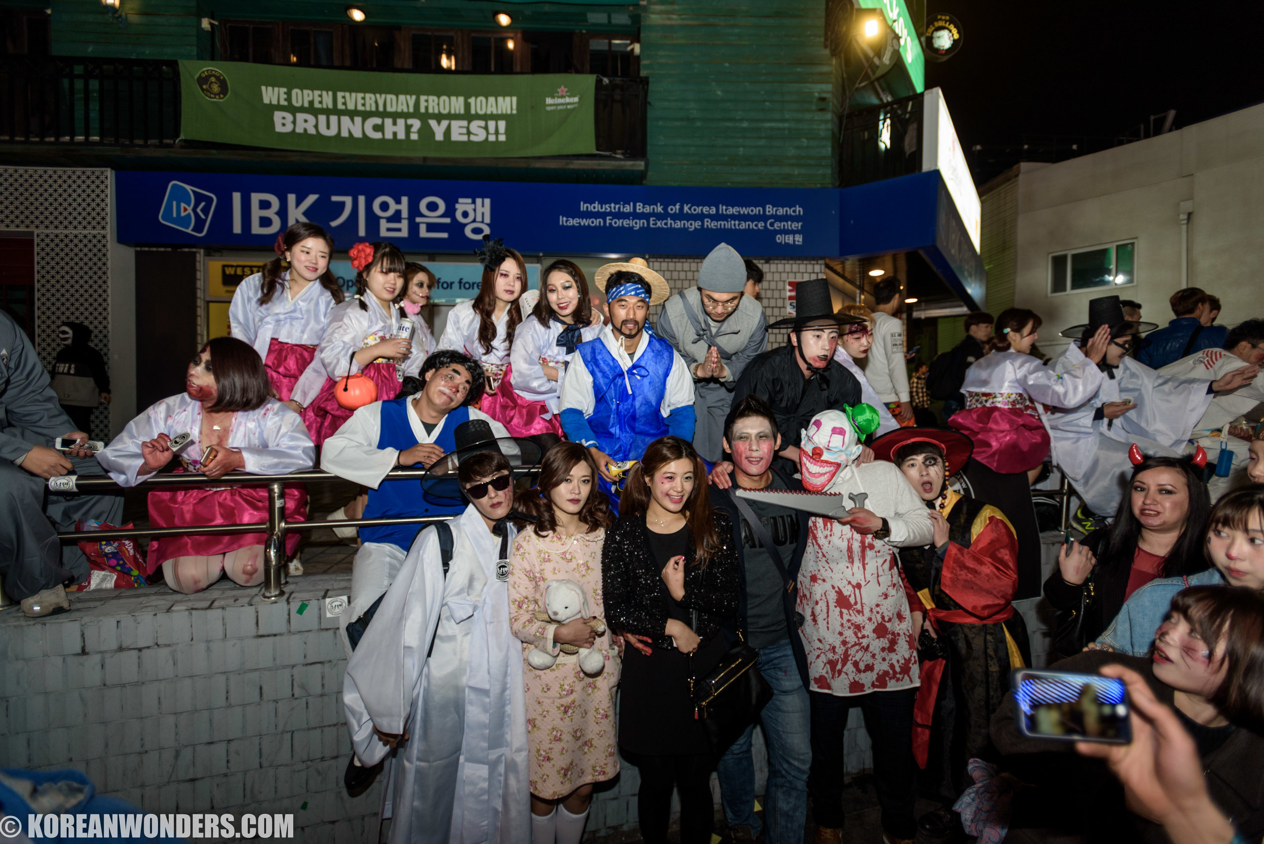 Halloween in Itaewon - 2015.10.31 (Sat)