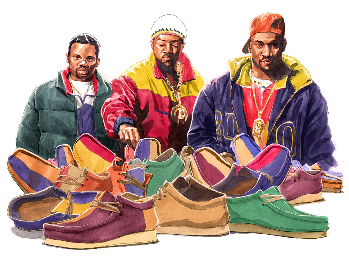ghostface wallabee shoes