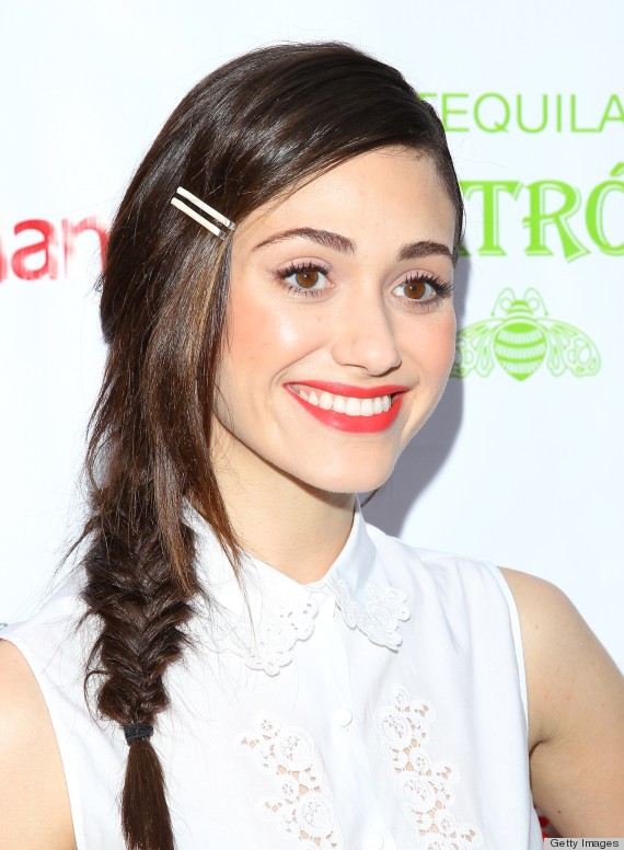 HOLLYWOOD, CA - APRIL 13: Emmy Rossum attends The Onyx And Breezy Foundation's "Saving Tails" Fundraiser on April 13, 2013 in Hollywood, California. (Photo by JB Lacroix/WireImage)