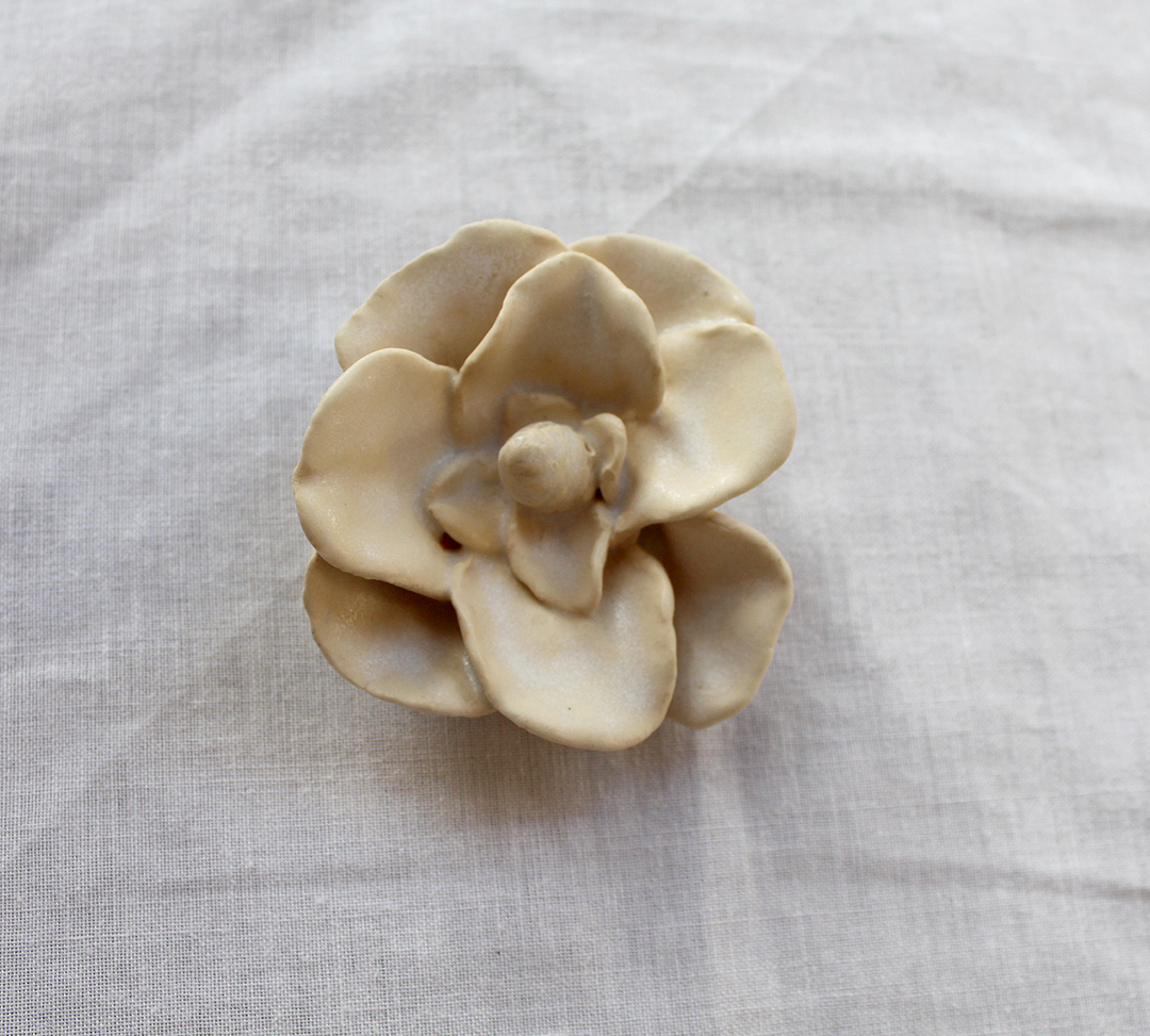 White Clay Flower — Denise Fasanello Flowers