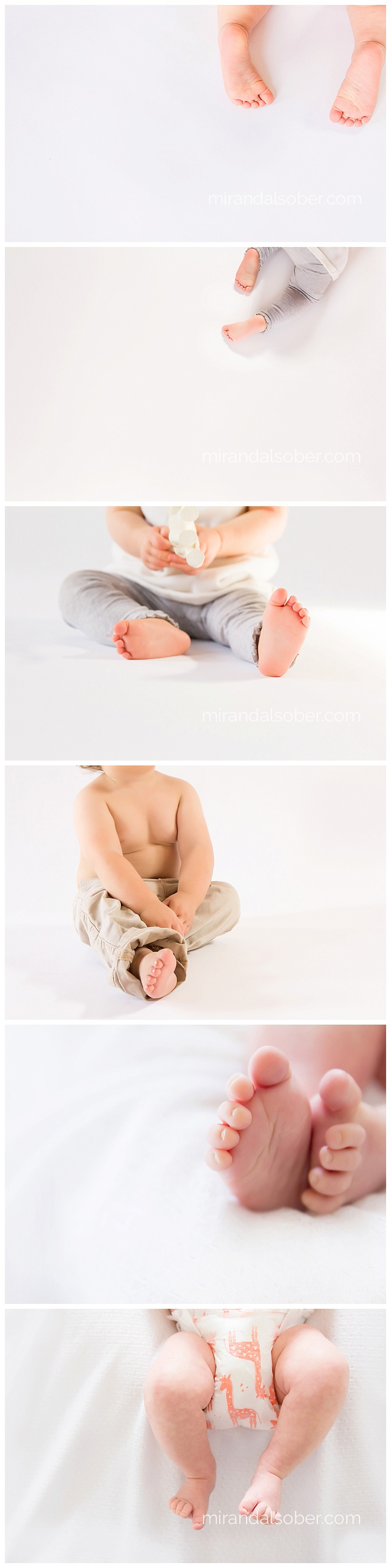 baby pictures of baby toes, Miranda L. Sober Photography