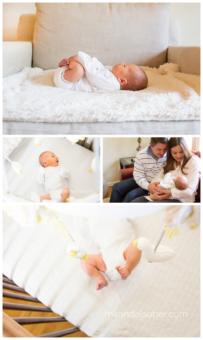 denver newborn photographer, Miranda L. Sober Photography, in-home lifestyle newborn session