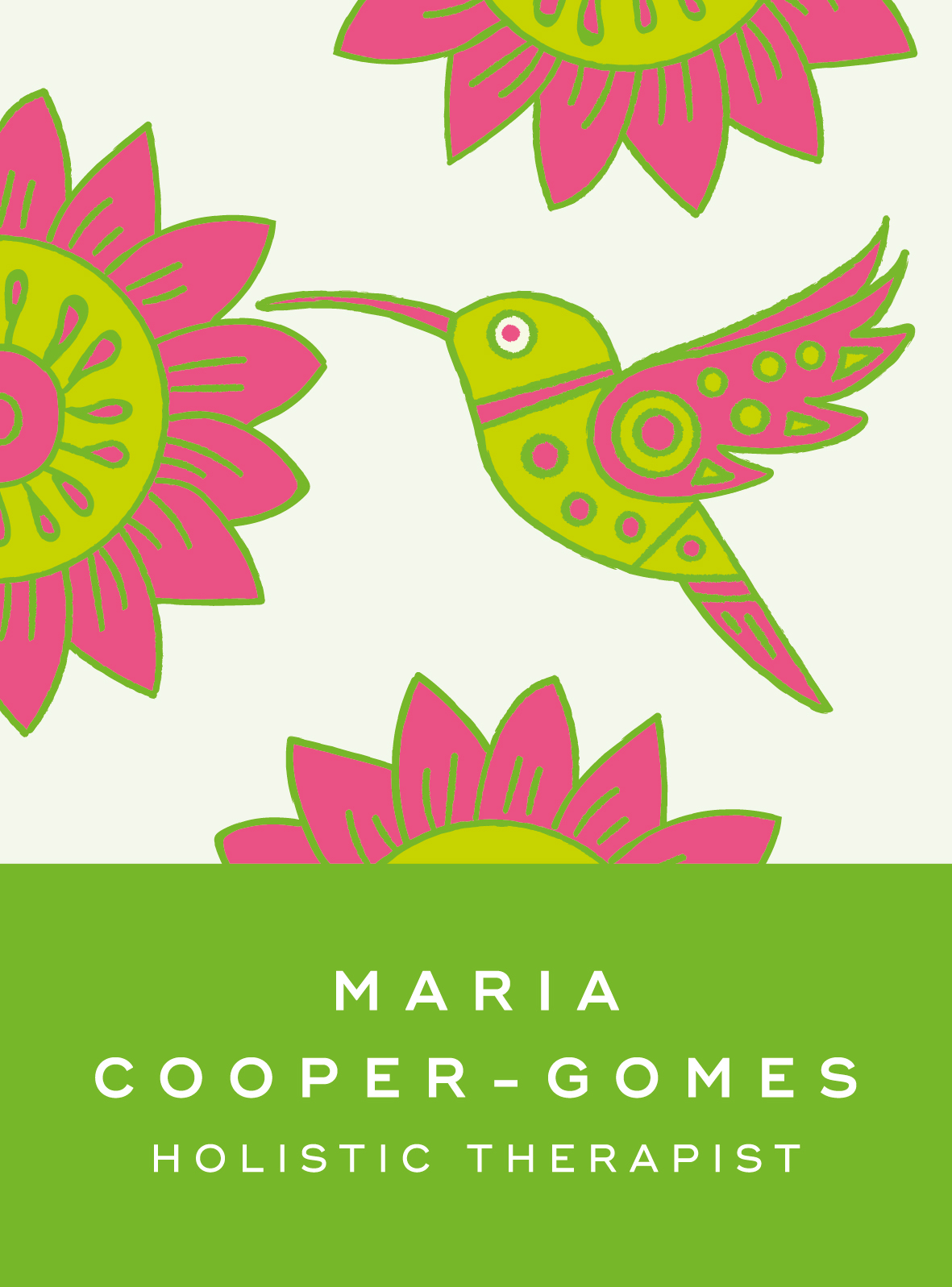 Maria Cooper Gomes - Holistic Therapist