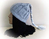 Hand Knitted Hats White Hat Soft Warm Cap Winter Hat Ski Hat Ladies Hat Beautiful Accessory