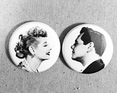lucy and desi "i love lucy" pin set.